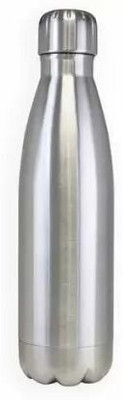 BLLUEX 500 ml Steel Flask(Pack of 1, Silver)