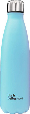 The Better Home Water| Leak & Rust Free Insulated Thermos Flask 1000 ml Flask(Pack of 1, Blue, Steel)