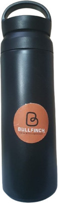 Bullfinch 500 ml Steel Bottle(Pack of 1, Black)