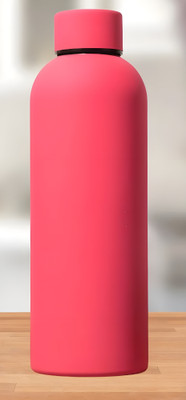 Ojra 500 ml Steel Bottle(Pack of 1, Pink)