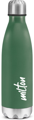 MILTON 870 ml Steel Bottle(Pack of 1, Green)