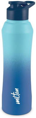 MILTON 1000 ml Stainless Steel Bottle(Pack of 1, Light Blue)