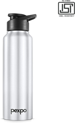 pexpo 750 ml Steel Bottle(Pack of 1, Silver)