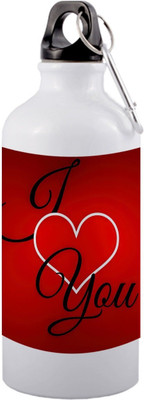 SANNO WORLD 600 ml Aluminium Bottle(Pack of 2, White)