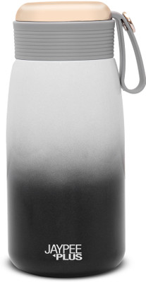 Jaypee Plus 350 ml Steel Bottle(Pack of 1, Black)