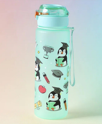 AANZIA 650 ml Plastic Sipper(Pack of 1, Light Green)