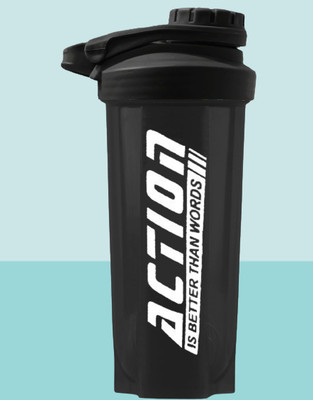 TRUE INDIAN 700 ml Plastic Shaker(Pack of 1, Black)