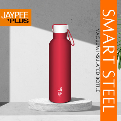 Jaypee Plus Thermosteel Insulated Flask 24 Hours Hot and Cold Water Bottle 500 ml Flask(Pack of 1, Maroon, Steel)