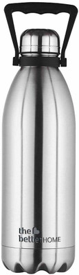 The Better Home 2000 ml Steel Bottle(Pack of 1, Silver)