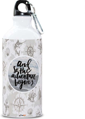 FirseBUY 600 ml Aluminium Sipper(Pack of 1, White)