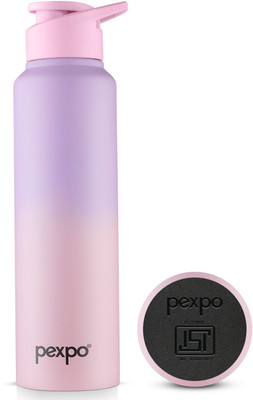 pexpo 750 ml Steel Bottle(Pack of 1, Pink)