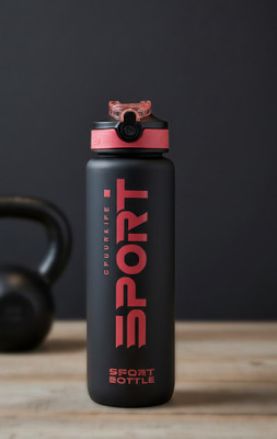 sport bottle 1000 ml Plastic Sipper(Pack of 1, Multicolor)