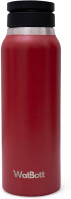 Watbott 700 ml Steel Sipper(Pack of 1, Red)