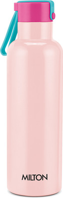 MILTON 550 ml Steel Flask(Pack of 1, Pink)