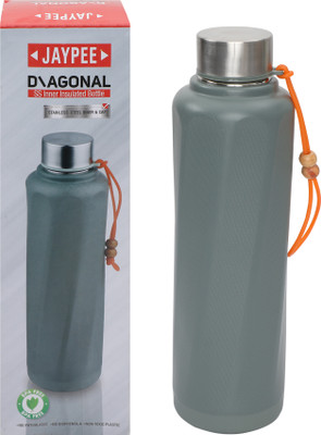 JAYPEE 650 ml Steel Bottle(Pack of 1, Green)