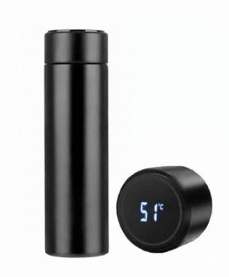 FlexiMart Enterprises 500 ml Stainless Steel Flask(Pack of 1, Black)