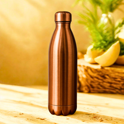 TAMTA 950 ml Copper Bottle(Pack of 1, Brown)