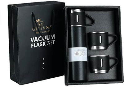 Jully 500 ml Steel Flask(Pack of 1, Multicolor)