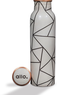 Allo 1000 ml Copper Bottle(Pack of 1, Grey)