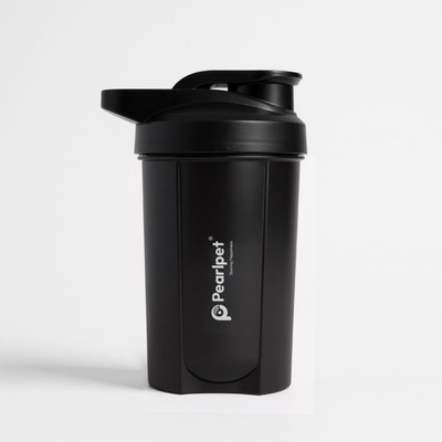 Pearlpet 500 ml Plastic Shaker(Pack of 1, Black)