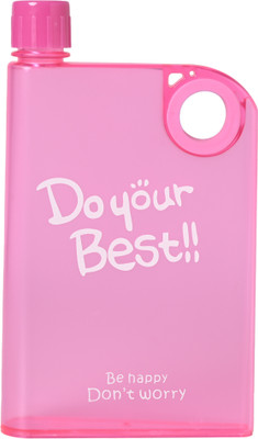 Laps of Luxury 380 ml Plastic Shaker(Pack of 1, Pink)