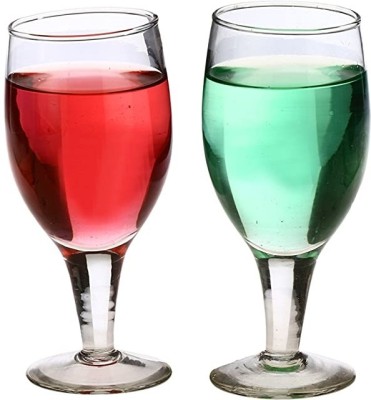 AFAST (Pack of 2) E_Wine-R2 Glass Set Wine Glass(200 ml, Glass, Clear)
