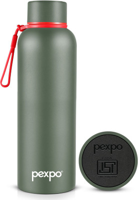pexpo 500 ml Steel Flask(Pack of 1, Green)