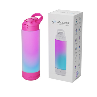 AQUAMINDER 700 ml Silicone, Tritan Sipper(Pack of 1, Multicolor)
