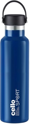 cello Aqua Bliss Keeps Drinks Cool or hot for an Extra Long time 1100 ml Bottle(Pack of 1, Blue, Steel)