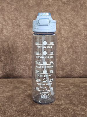 TRENDLER 900 ml Plastic Bottle(Pack of 1, Black)