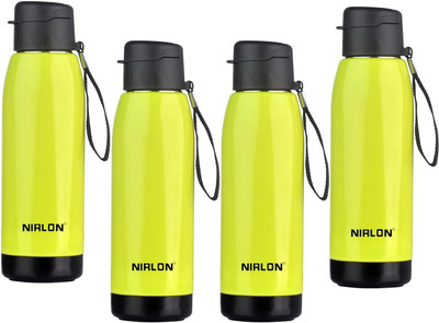 NIRLON 750 ml Steel Bottle(Pack of 4, Green)