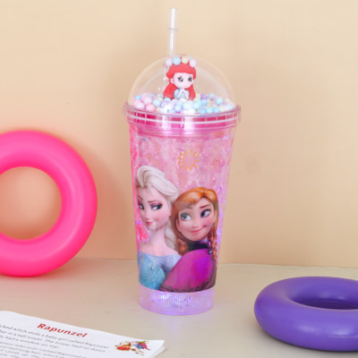 The Procure Store 550 ml Plastic Sipper(Pack of 1, Pink)