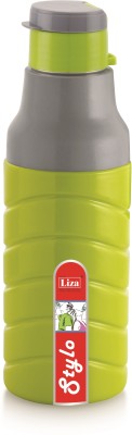 Nabhya Stylo Inner Steel and Outer Plastic Insulated Water Bottle For Kids 600 ml Bottle(Pack of 1, Green, Plastic)