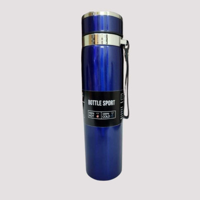Flaskb 1000 ml Stainless Steel Bottle(Pack of 1, Blue)