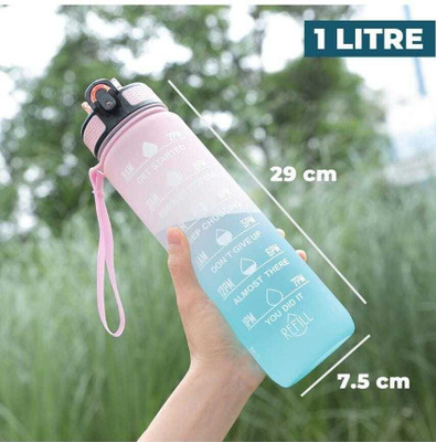 Amraz 1000 ml Silicone Bottle(Pack of 1, Multicolor)