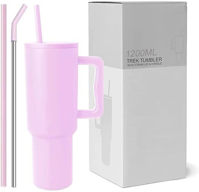 NovaBazaar 1200 ml Stainless Steel Sipper(Pack of 1, Pink)