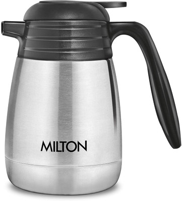 MILTON Thermosteel Carafe 1000 ml Flask 1000 ml Flask(Pack of 1, Silver, Steel)