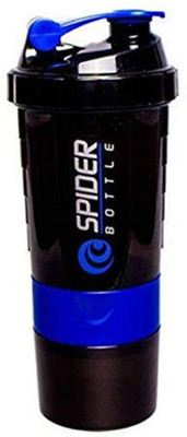 PWSA 500 ml Plastic Shaker(Pack of 1, Blue)