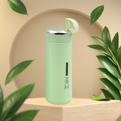 JAISIYARAM 400 ml Glass Bottle(Pack of 1, Light Green)