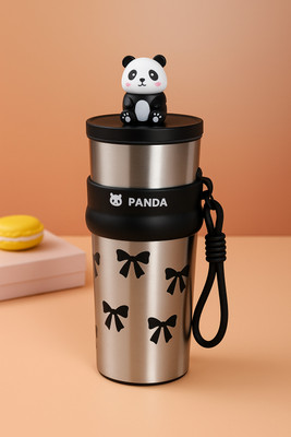 ADSSign 1000 ml Steel Sipper(Pack of 1, Black)