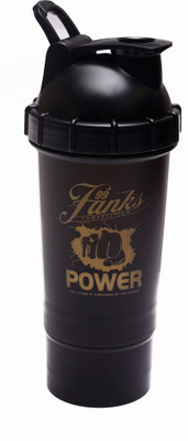 IRIS 500 ml Plastic Shaker(Pack of 1, Black)
