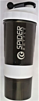 Snipper 500 ml Plastic Shaker(Pack of 1, White)