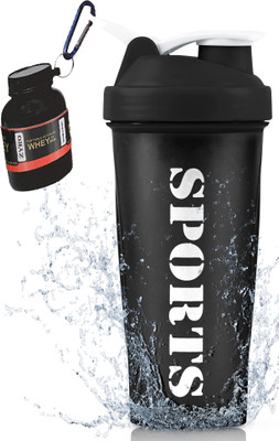 Dassio 650 ml Plastic Shaker(Pack of 2, White)