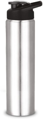 S CAPPER Stainless Steel Sipper Water Bottle, Fridge Bottle 1000 ml Water Bottle(Set of 1, Silver)