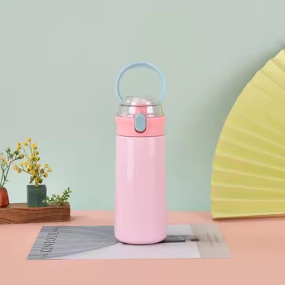 3D METRO SUPER STORE 500 ml Steel Flask(Pack of 1, Pink)