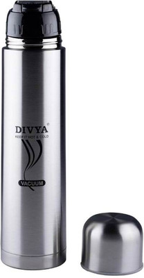 eazymart 1000 ml Stainless Steel Bottle(Pack of 1, Steel/Chrome)