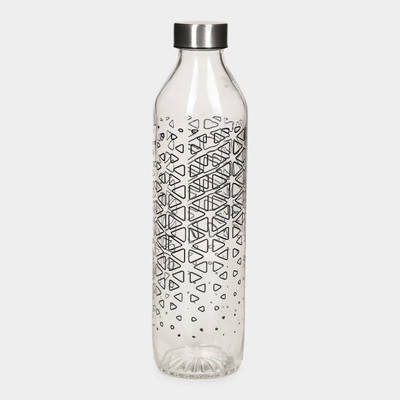 HitechMart 350 ml Glass Bottle(Pack of 1, White)