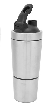 DIGSMORDEN 500 ml Steel Shaker(Pack of 1, Silver)