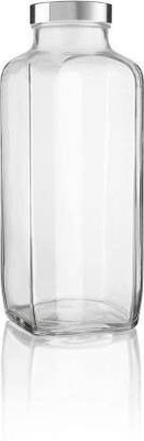 Goodhomes 1000 ml Glass Bottle(Pack of 2, Clear)