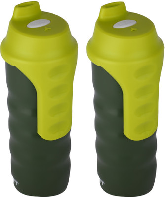 PROBOTT 500 ml Steel Shaker(Pack of 2, Green)